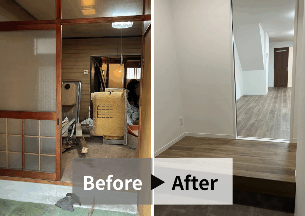 大阪府寝屋川市戸建てリノベ